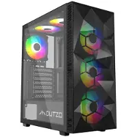 Dutzo C331 PWM ARGB - Chassi - Miditower - Svart