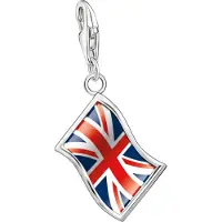 Thomas Sabo Charm Club Charmista London Charm UK Flag berlock 1166-603-10
