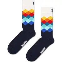 Happy socks Faded Diamond Half Långa Strumpor