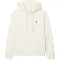 Calvin Klein Jeans Vit Bomulls Hoodie för Män