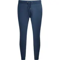 Roberto Cavalli Cavalli Class Tryckt Logotyp Mörkblå Sweatpants