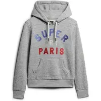 Superdry Glitter Graphic Logo Huvtröja