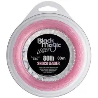 Black Magic Shock Leader Fluorocarbon 80 M