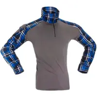 Invadergear Flannel Combat T-shirt Med Lång ärm