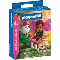 Playmobil SpecialPlus - Fe med söt hjälpreda - 24 Delar - 72034 - - One Size - Leksaksfigur