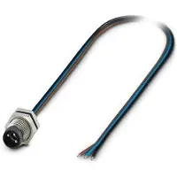 Phoenix Contact 1453478 Sensor/ställdon-kontaktdon M8 Kontakt hane inbyggd 0.50 m Antal poler (RJ): 3 1 st
