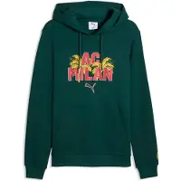 Puma Milan Luvtröja FtblCulture - Grön/Gul/Röd - , storlek X-Large