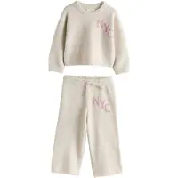 Next Set 'Cosy NYC' beige / rosa