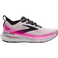 Brooks Glycerin GTS 23 White Pink SS26 Women Shoes