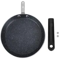 Cosy Homes Non-Stick Stekpanna Radiant-Spis Induktionsspis Matlagningsverktyg för Frukost Pannkaka