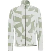 Adidas Fleecetröja - K MT AOP FL JKT - HALGRN/TENGRN - - 6 år (116) - Fleecejacka