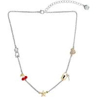 Steve madden Halsband guld / röd / svart / silver