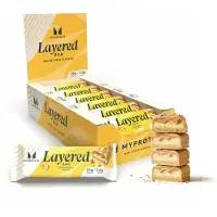Myprotein 6 Layer Protein Bar - 12 x 60g - White Gold