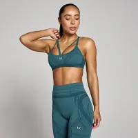 Myprotein MP Dam Hybrid Sport-BH med Band - Djup Blågrön - XS