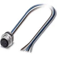 Phoenix Contact 1520000 Sensor/ställdon-kontaktdon M12 Hona inbyggd 0.50 m Antal poler (RJ): 5 1 st