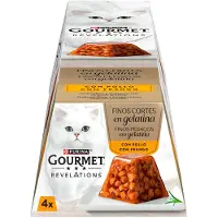 Purina Gourmet Revelations Våtfoder För Katter Med Kyckling 6x4x57g