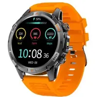 Mtp Products YK15 IP68 vattentät smart klocka för utomhusbruk med Bluetooth-samtal - Orange