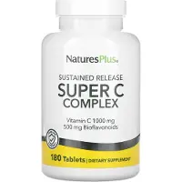 NaturesPlus Western Super C Complex, 180 tabletter