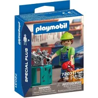 Playmobil SpecialPlus - Mekaniker - 14 Delar - 72031 - - One Size - Leksaksfigur