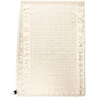 Givenchy Bg00dkg03f 105 G7020wj53 4g Monogram Glänsande Jacquard Sidenstola Sjal BG00DKG03F 105
