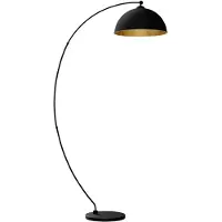 LINDBY Golvlampa , Jonera, Svart, Vardagsrum, Metall, Ung livsstil