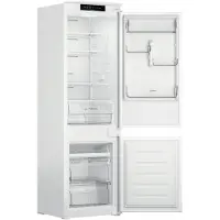 Indesit INC18 T311 - Kylskåp/frys - bottenfrysskåp - inbyggd - fördjupning - bredd: 56 cm - djup: 55 cm - höjd: 177.6 cm - 250 liter - Klass F - vit