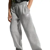 Nike Club Fleece Open Hem Joggers Junior, grå