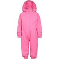 Mountain Warehouse Vattentät regndräkt Spright för barn (Rosa)