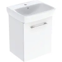 Geberit Möbelpaket SelnovaSquare 50 cm 1 dörr vit