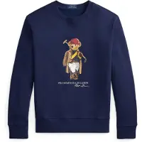 Ralph Lauren för män. 710B14625001 Polo Bear marinblå tröja (XL), Casual, Bomull
