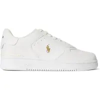 Ralph Lauren Låg sneaker guld / vit