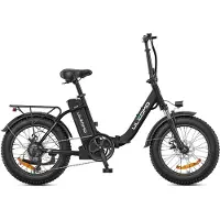Electric Ride HillMiles MilePort 1 Citypendling Elcykel 250W Motor 36V 13AH Batteri 20*3.0 Tums Däck 25km/h Maxhastighet 100km Max Räckvidd Skivbroms grön