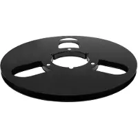 Honor Electronics 14 10 tum Tom spole Aluminiumlegering 3 hål Öppen spole Ljudband Tom spole Öppningsmaskindel svart
