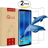 EF Connect För Samsung Galaxy S9, [Premium Härdat Glas] Ultratunt [0,26 mm] Klarhet Klar Skärmskyddsfilm För Samsung Galaxy S9
