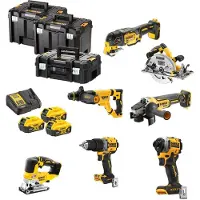 DeWalt .COMBO KIT 18V DCK706P3T 7-EL. 3x5.0Ah TSTAK