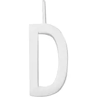 Design Letters Archetype Charm 16 mm Silver A-Z D