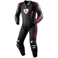 REV'IT! Argon 3 perforerad motorcykelläderdräkt i ett stycke