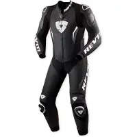 REV'IT! Argon 3 perforerad motorcykelläderdräkt i ett stycke