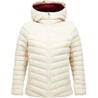 Peak Performance Women's Frost Down Hood Jacket Sand Fog