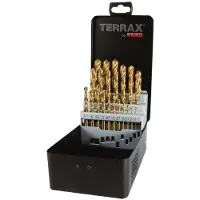 RUKO Borrsats för metall A250215T; HSS Tin; 1-13 mm; 25 st.