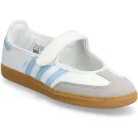 Adidas Originals Ballerina 'Samba' mörkbeige / ljusblå / vit