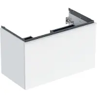Geberit Underskåp Acanto 1+1 lådor 90 cm vit