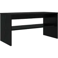 vidaXL TV-skåp Svart Ek 80 x 35 x 40 cm Konstruerat trä