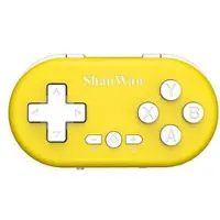 Mtp Products ShanWan Mini Bluetooth-spelkontroll med vibration - gul