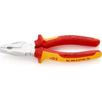Knipex Kombinationstång för elektriker 0106190; VDE; 190 mm