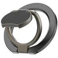 Mtp Products Trippel vikbar MagSafe-ring med stativ för telefon - Svart