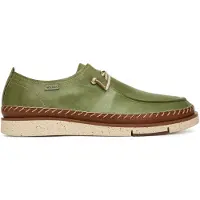 Pikolinos för män. M6L-4274C1 San verde läderskor (40), Hud, Karta, 1 till 3 cm, Nyckelband, Casual, Grön, Klassisk