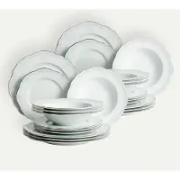 Fyrklövern Moments tallriksset 24 delar, 8 pers Servis Tallrikar set