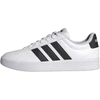 Adidas Låg sneaker 'Grand Court 3.0' svart / vit