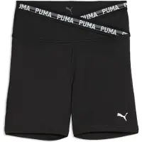 Puma Sportbyxa 'Strong' svart / vit